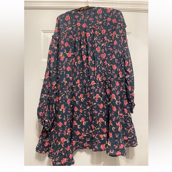 Free People Floral Mini Dress - Picture 6 of 7